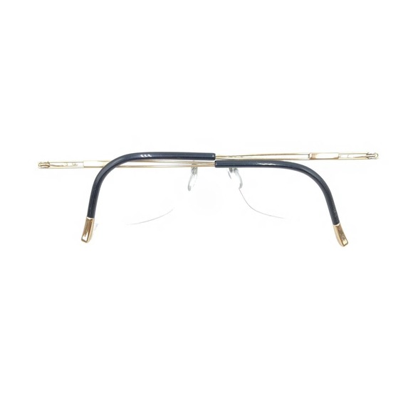 Silhouette 5227 20 6051 Titanium Gold Black Rimless Eyeglasses Frames 17 140 - Picture 11 of 13